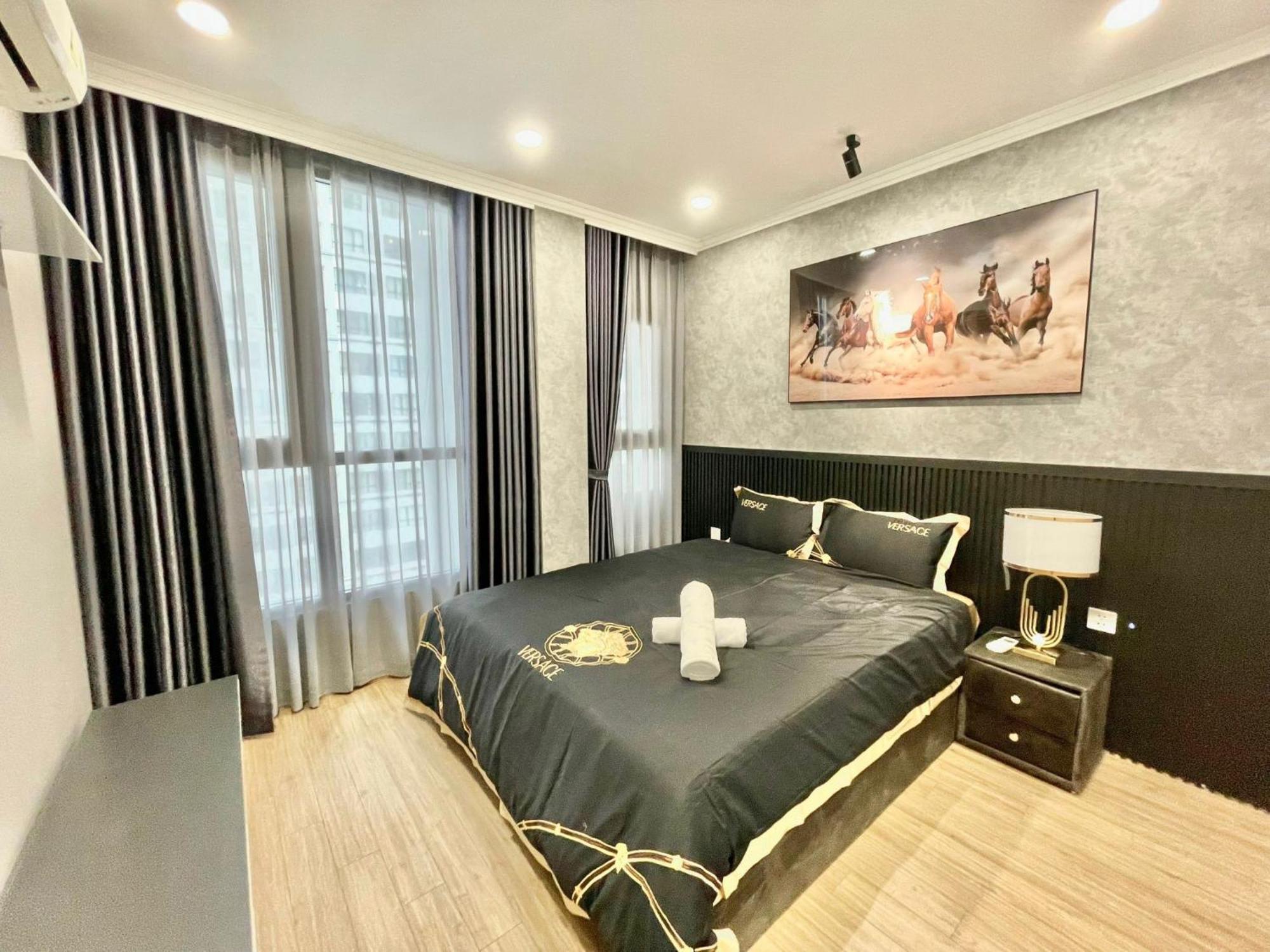 Kabi Homes - Luxury Apartment In Vinhomes Times City Hanoj Exteriér fotografie